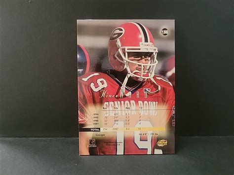 1998 Playoff Prestige Hines Ward Rc 198 Rookie Card Georgia