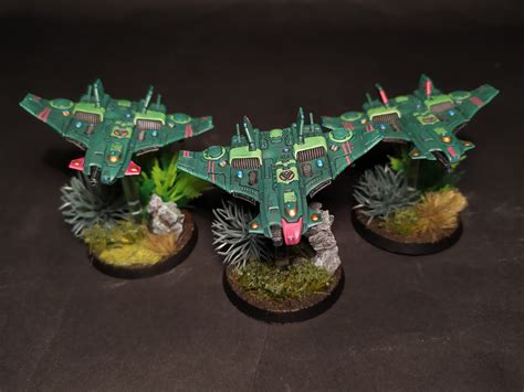 Nerdworkshop Aeronautica Imperialis Tau Air Cast Barracuda Fighters