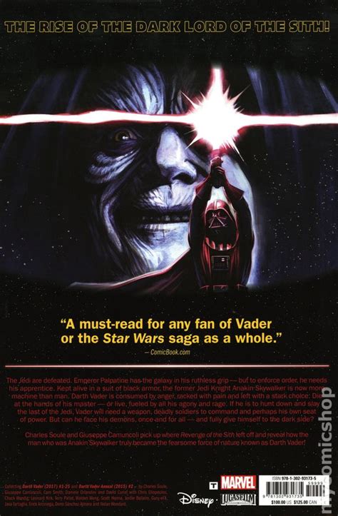 Star Wars Darth Vader Omnibus HC 2021 Marvel By Charles Soule Comic Books