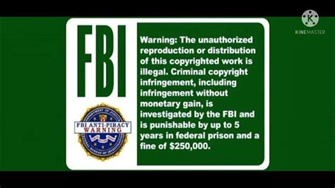 Fbi Anti Piracy Warning Screen Youtube