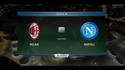 Milan Vs Napoli Pronostico Fifa 15 Serie A Tim 2014 15 Giornata