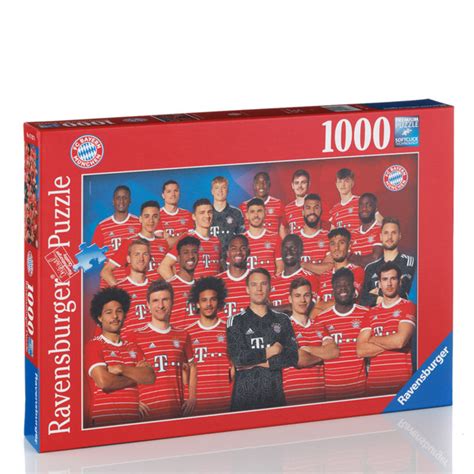 Ravensburger 1 000 Teile Puzzle FC Bayern Saison 2023 24 Von Norma