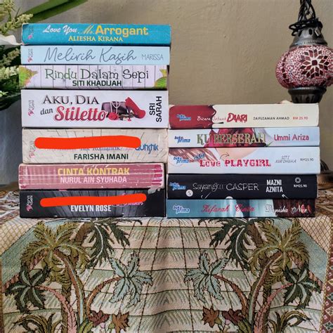 Preloved Novel Melayu Karya Seni Buku Prima Hobbies Toys Books