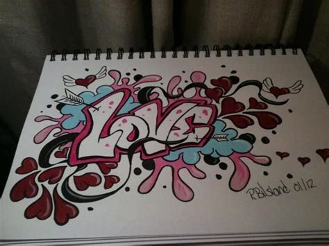 Love Graffiti In My Sketch Book Graffiti Lettering Graffiti Lettering