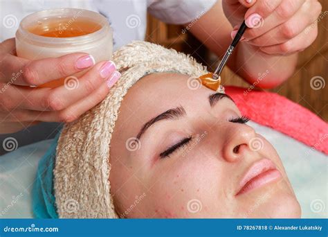 Beautiful Woman At Spa Procedure Stock Photo Image Of Health Lady