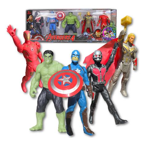 Brinquedos Vingadores - brinquedos Vingadores Marvel Bonecos Articulados Capitão america, homem ...