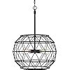 Westinghouse Sierra Four Light Indoor Chandelier Matte Black