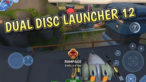 NEW WEAPON Disc Launcher 12 SILENT But DEADLY Mech Arena Robot