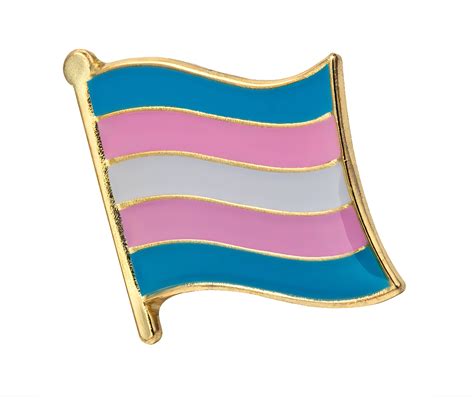 Flag Transgender Pin Proud Lgbt 🏳️‍🌈