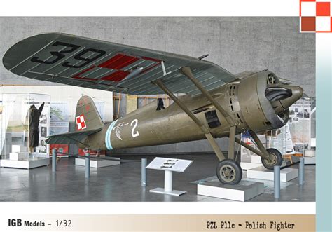 IBG Models 1 32 PZL P 11c Polish Fighter P11c