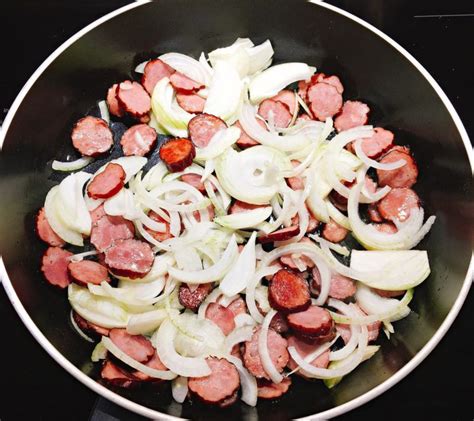 Kiełbasa myśliwska z warzywami Kamila gotuje iLoveCooking pl