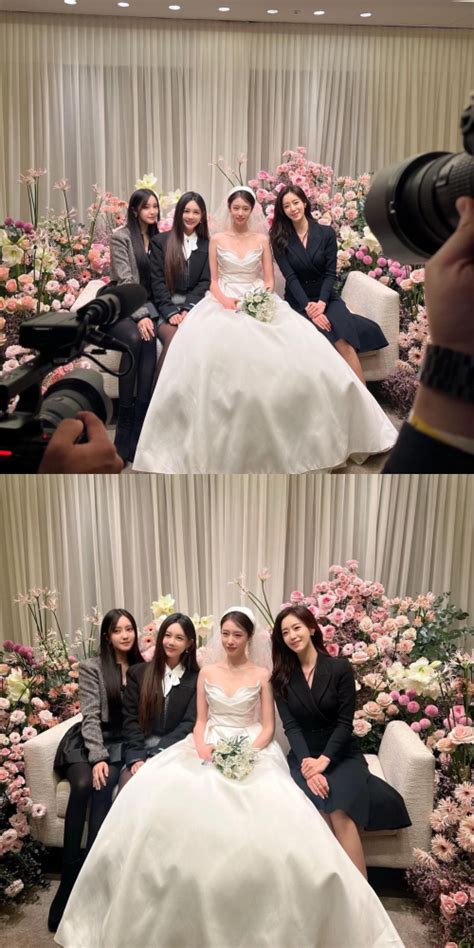 T Ara出身ジヨンの結婚式にメンバーたちが大集合でファンも涙「t Ara Forever」【photo】｜スポーツソウル日本版