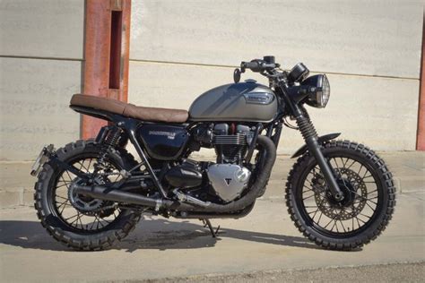 Triumph T100 Scrambler Custom Motorcycle | Reviewmotors.co