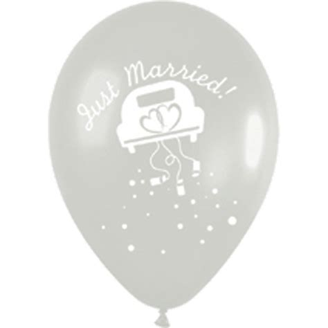 Sempertex Ballons Just Married Auto Cm Zauberdrache