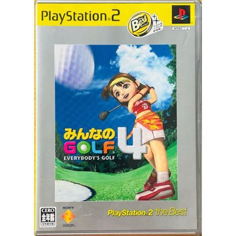 Yahooオークション Ps2中古 みんなのgolf 4 Playstation2 The Best