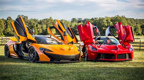 Ferrari McLaren P1 Ferrari LaFerrari McLaren HD Wallpaper