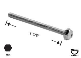 4006 01113 26 Machine Screw 6 32 X 1 5 8 Pl Hwh