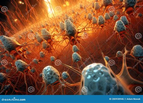 Active Nerve Cells Visualization Of Neuronal Networks In The Brain D