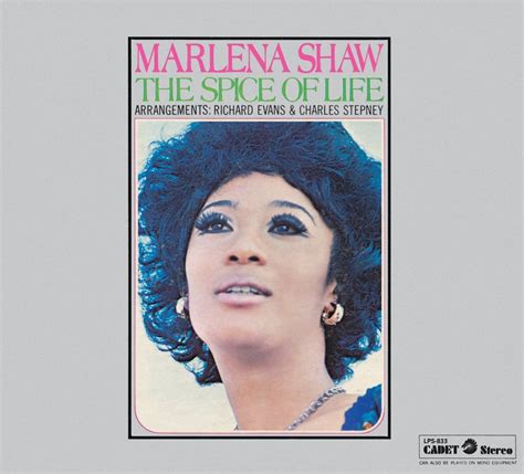 Marlena Shaw The Spice Of Life Vinyl Lp