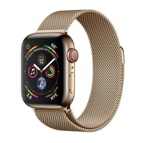 Apple Watch Series 6 2020 Gps Cellular 40 Mm Stainless Steel Gold