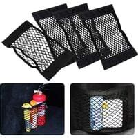 4 Pack Universal Trunk Storage Net Car Storage Net for Commercial ...