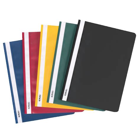 Herlitz Schnellhefter A Farbig Er Set Hefte Bl Cke Buchh Llen