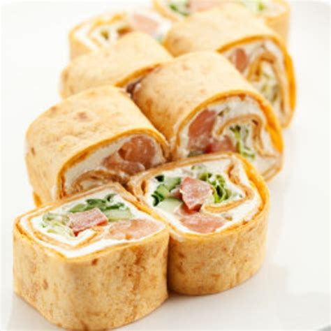 Salmon Tortilla Appetizers