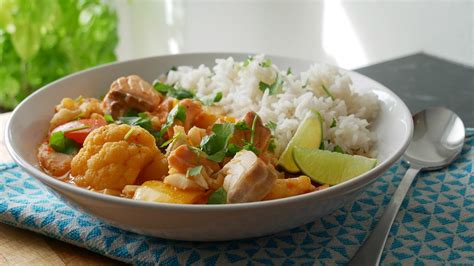 Fisch Curry Mit Blumenkohl Paprika Ichkocheheute De