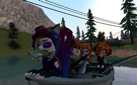 Requested Fishing Trip By Szlthedreamer On Deviantart