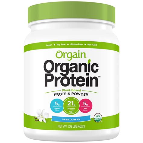 Orgain Organic Protein Plant Based Powder Pick Up In Store Today At Cvs