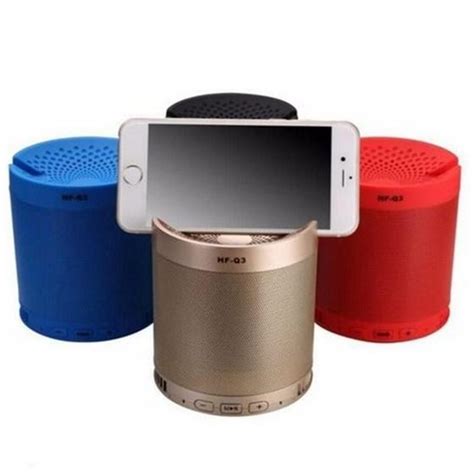 Caixa De Som Para O Celular - Caixa De Som Com Suporte Para Celular Modelo Q3 - Alex Imports Mt ...