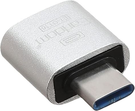 Earldom Et Ot Usb To Type C Otg Adapter Silver Buy Online At Best