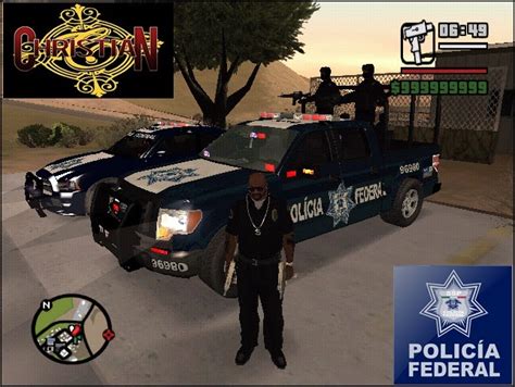 GTA Tamaulipas La Nueva Generación de Mods MIS POLICIAS FEDERALES