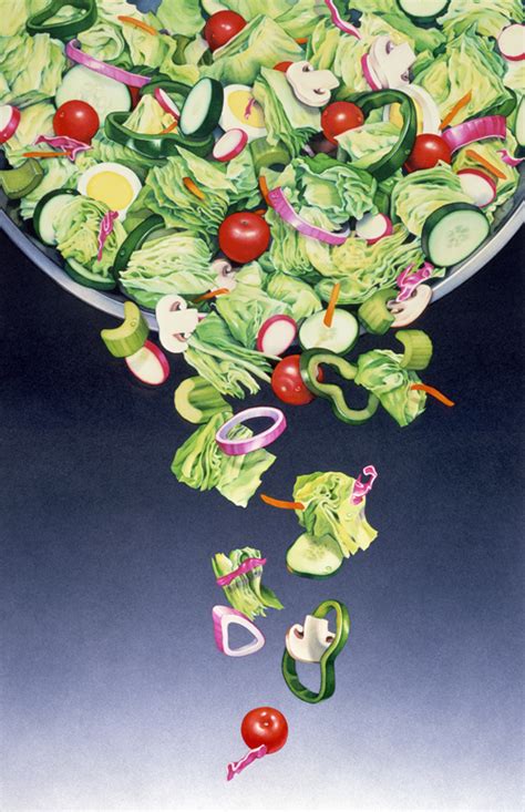 Salad Painting At Explore Collection Of Salad Painting