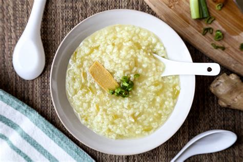 Plain Rice Congee Recipe | Deporecipe.co