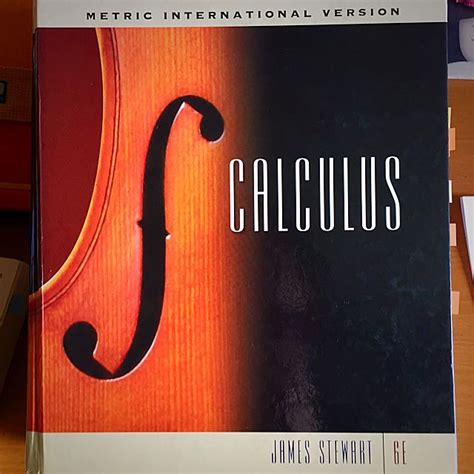 Calculus Textbook By James Stewart Hobbies And Toys Books And Magazines