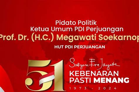 Satyam Eva Jayate Bahasa Apa Ternyata Ini Slogan Partai Pdi Perjuangan