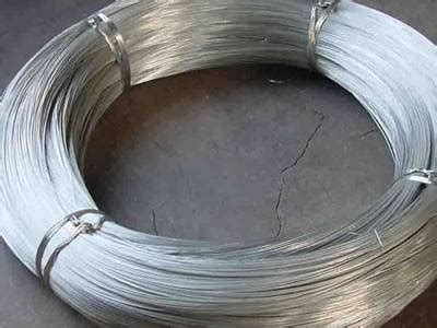 Hot Dip Galvanized Wire With Material Zinc Coating And Tolerance Data
