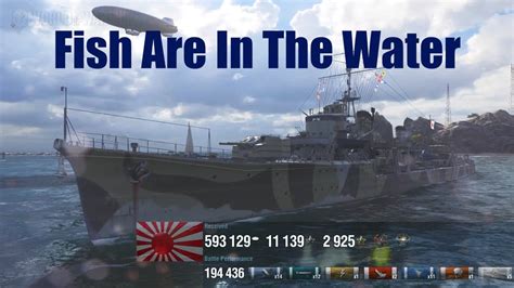 Yugumo Japanese Tier Destroyer In World Of Warships Wows Gameplay