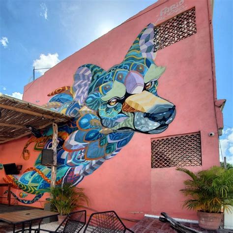 Street Art in Playa del Carmen, Part I: Senkoe, Farid Rueda and more