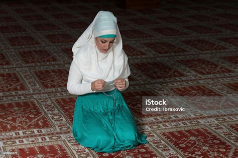 Humble Muslim Prayer Woman Stock Photo Download Image Now Adult