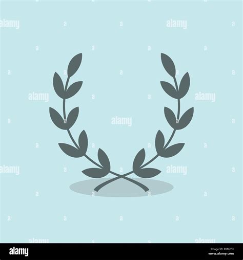 Laurel Wreath Vector Hi Res Stock Photography And Images Alamy