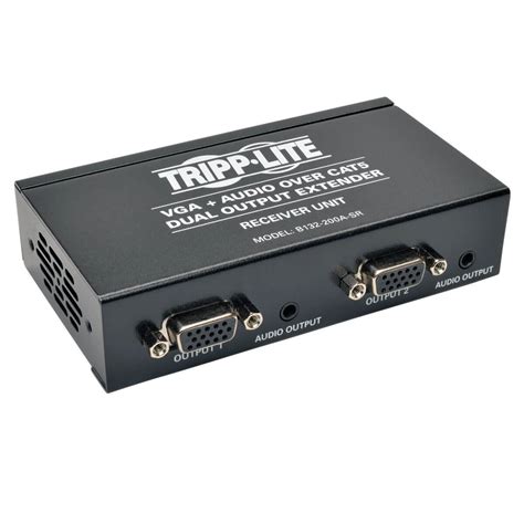 Tripp Lite B132 200A SR Dual VGA With Audio Over Cat5 Cat6 Extender