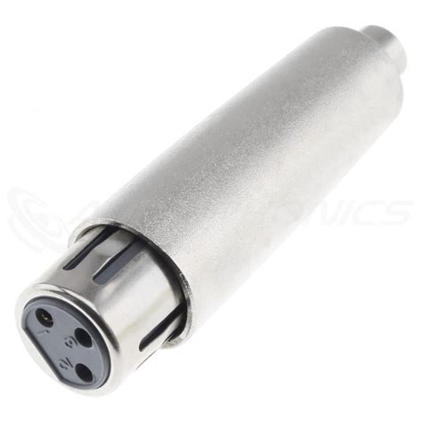 Adaptateur Xlr Femelle Vers Rca Femelle Plaqu Or Audiophonics