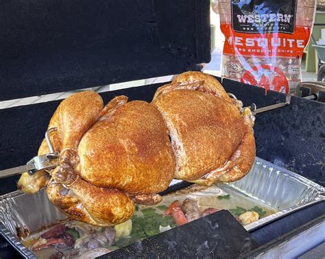 Mesquite Smoked Rotisserie Chicken