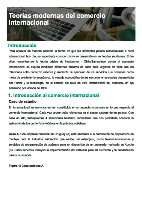 M1l2 Modulo 1 Lectura 2 Comercio Exterior Introducción Al