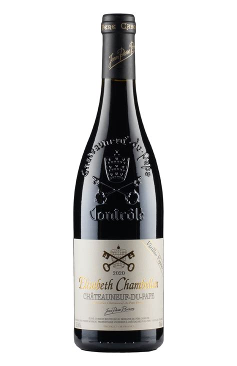 Chateauneuf Du Pape Elisabeth Chambellan Vieilles Vignes Pere