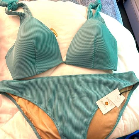 Shade Shore Swim Nwt Shade And Shore Teal Bikini Poshmark
