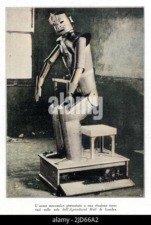 One Of The Cast From Karel Capek S Science Fiction Play Of 1921 R U R