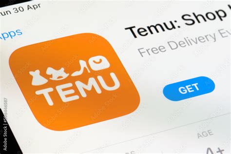 Temu App Seen On The Ipad Screen Temu Shop App Is A New Shopping